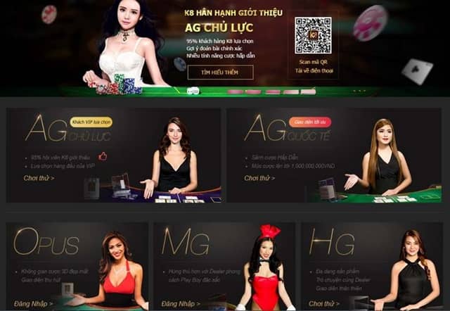 Casino trực tuyến nhà cái K8